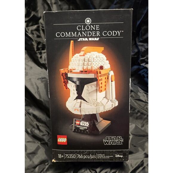 LEGO STAR WARS - CLONE COMMANDER CODY HELMET - 75350 Open Box - Picture 1 of 3
